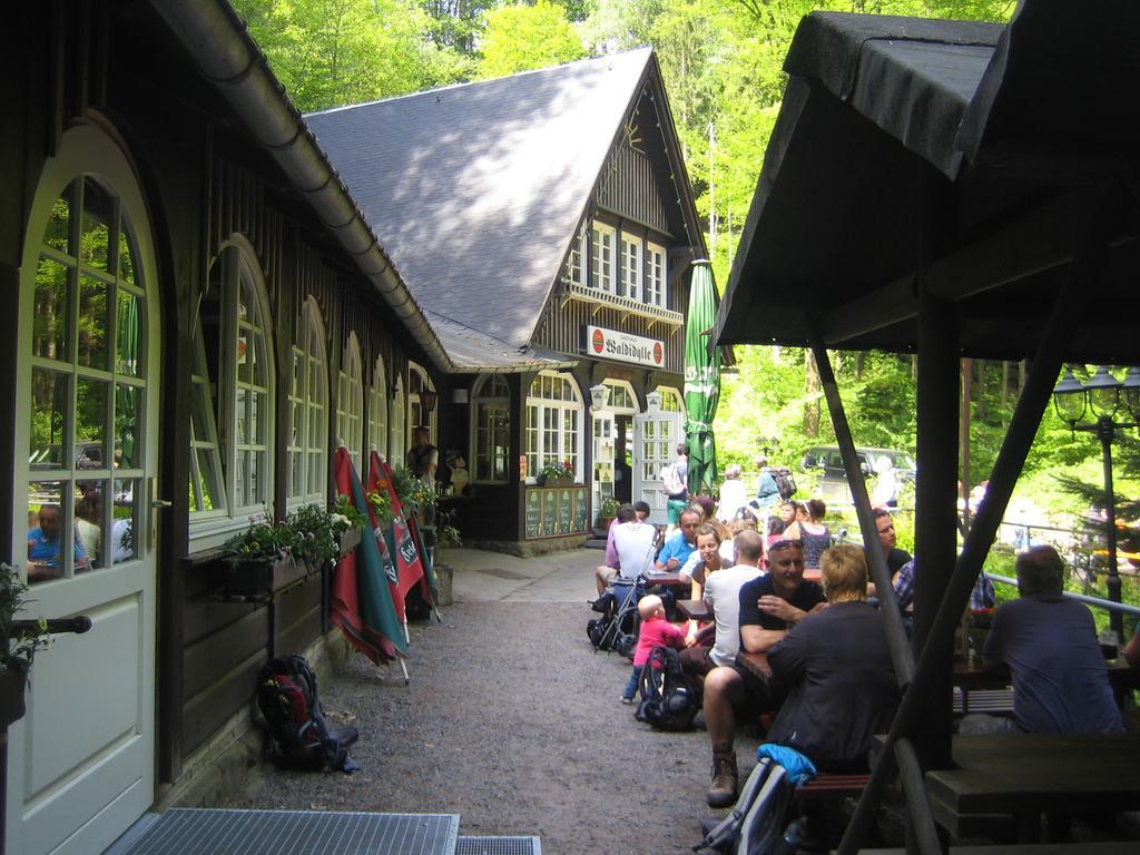 Apartment Schlafwandler Steinigtwolmsdorf Buitenkant foto