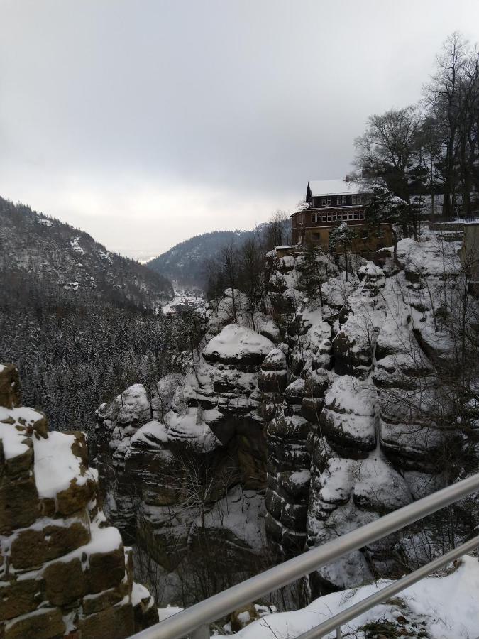 Apartment Schlafwandler Steinigtwolmsdorf Buitenkant foto